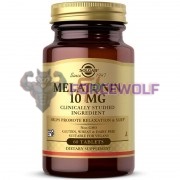 Melatonin (60 шт по 10 мг), Solgar