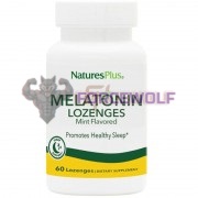 Melatonin [Mint Flavored] (60 шт), Nature's Plus