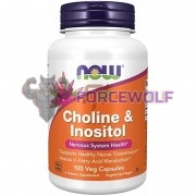 Choline & Inositol (100 шт по 500 мг), NOW Foods