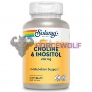 Choline + Inositol (100 шт), Solaray