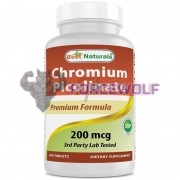 Chromium Picolinate (240 шт по 200 мкг), Best Naturals