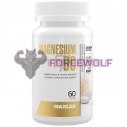 Magnesium B6 (60 шт), Maxler