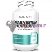 Magnesium + Chelate (60 шт по 250 мг), Biotech USA