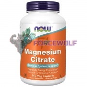 Magnesium Citrate (240 шт), NOW Foods