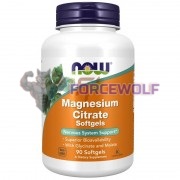 Magnesium Citrate (90 шт), NOW Foods