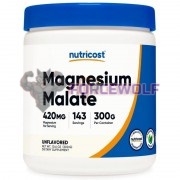 Magnesium Malate [Powder] (300 гр), Nutricost