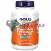 Magnesium & Potassium Aspartate (120 шт), NOW Foods