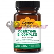 Coenzyme B-Complex (30 шт), Country Life