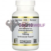 CoQ10 [with BioPerine] (150 шт по 100 мг), California Gold Nutrition