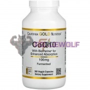 CoQ10 (360 шт по 100 мг), California Gold Nutrition