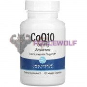CoQ10 (120 шт по 100 мг), Lake Avenue Nutrition