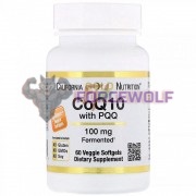 CoQ10 with PQQ [100 мг x 10 мг] (60 шт), California Gold Nutrition