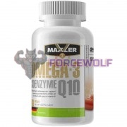 Omega-3 + Coenzyme Q10 (60 шт), Maxler