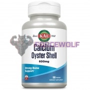 Calcium Oyster Shell (100 шт по 600 мг), KAL