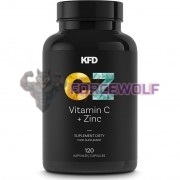 CZ [Vitamin C + Zinc] (120 шт), KFD Nutrition