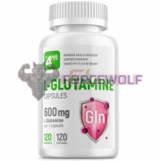 Glutamine (120 шт по 600 мг), 4Me Nutrition