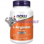 L-Arginine (180 шт по 700 мг), NOW Foods